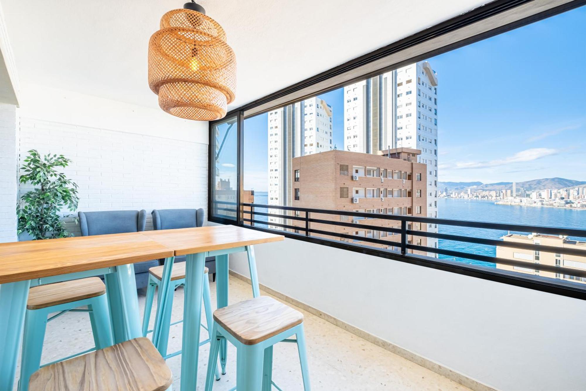 Trinisol Apartment Sea Views 6E Levante Beach Benidorm Extérieur photo