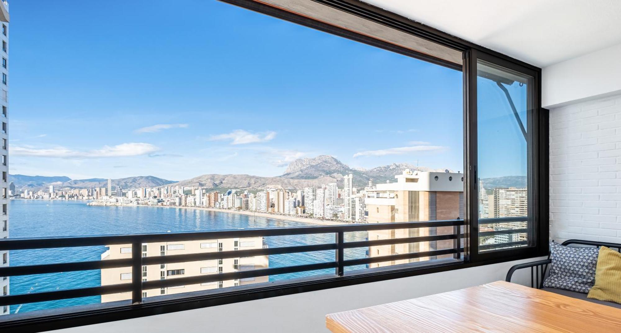 Trinisol Apartment Sea Views 6E Levante Beach Benidorm Extérieur photo